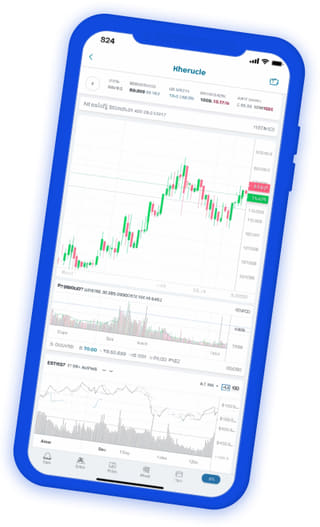 Brisa Caudalecto aplicación de comercio de criptomonedas panel de control de cartera en directo